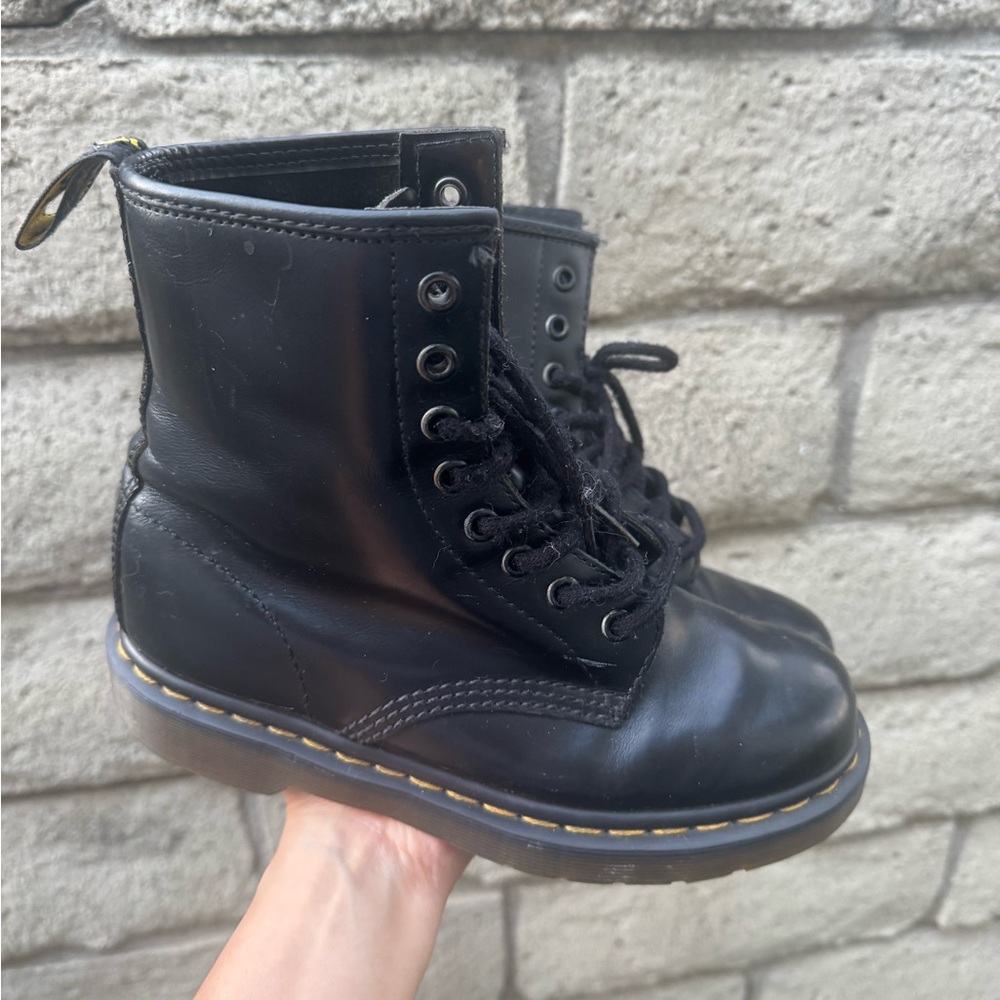 DR MARTENS BLACK LEATHER 1460